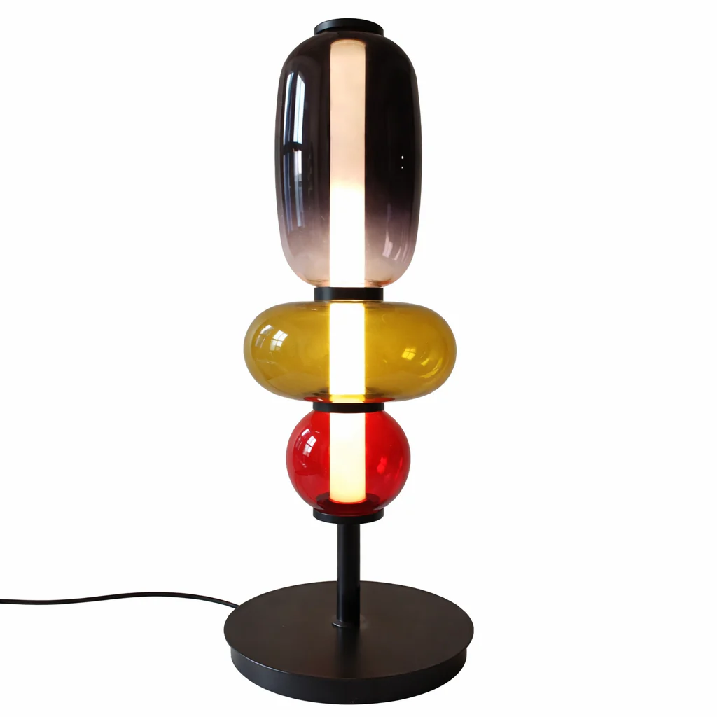Designer-Stehlampe mit Farbdetails - Image 26